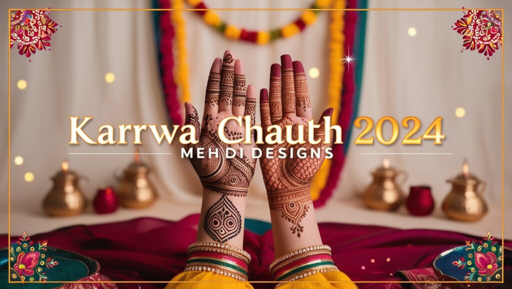 Karwa Chauth 2024 Mehndi Designs Adorning Tradition with Art