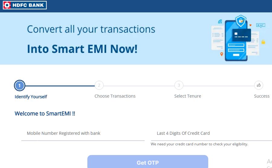 Outstanding Amount Ko EMI Mein Convert Kaise Kare HDFC Credit Card Ke Sath