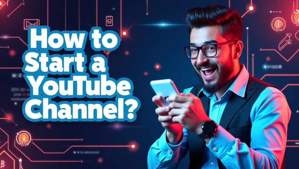 How to start a tech YouTube channel with no money